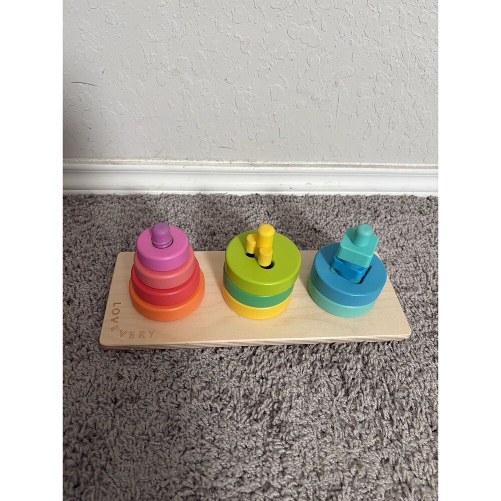 Lovevery Twist Pivot Pattern Puzzle Investigator Toy Montessori